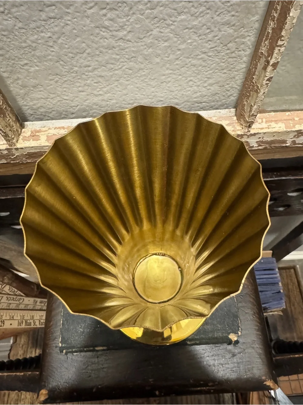 Fluted Sweetgrass Vase